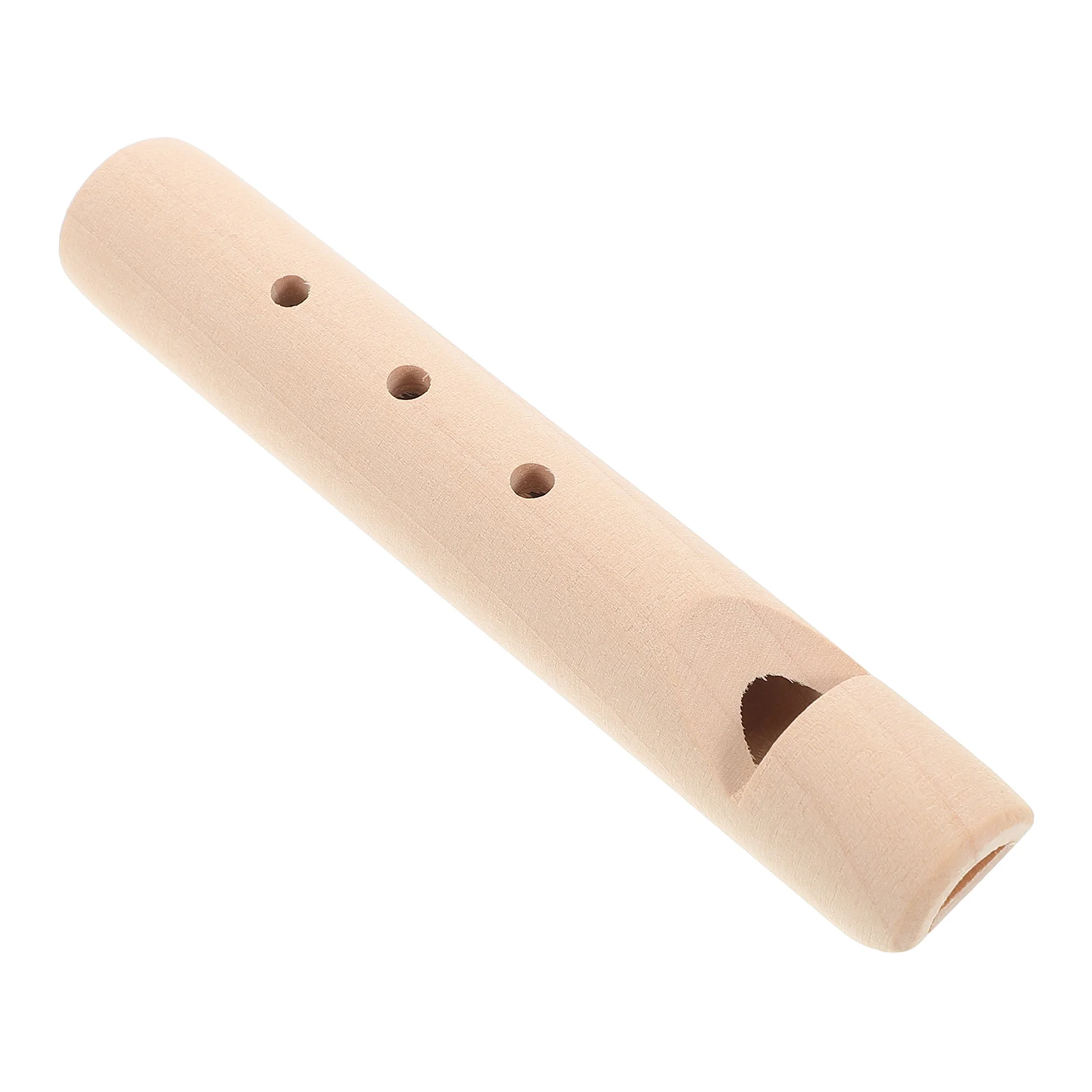 Children's Flute Wooden Music Instruments for Kids Toy Childrens Whistle Blowing