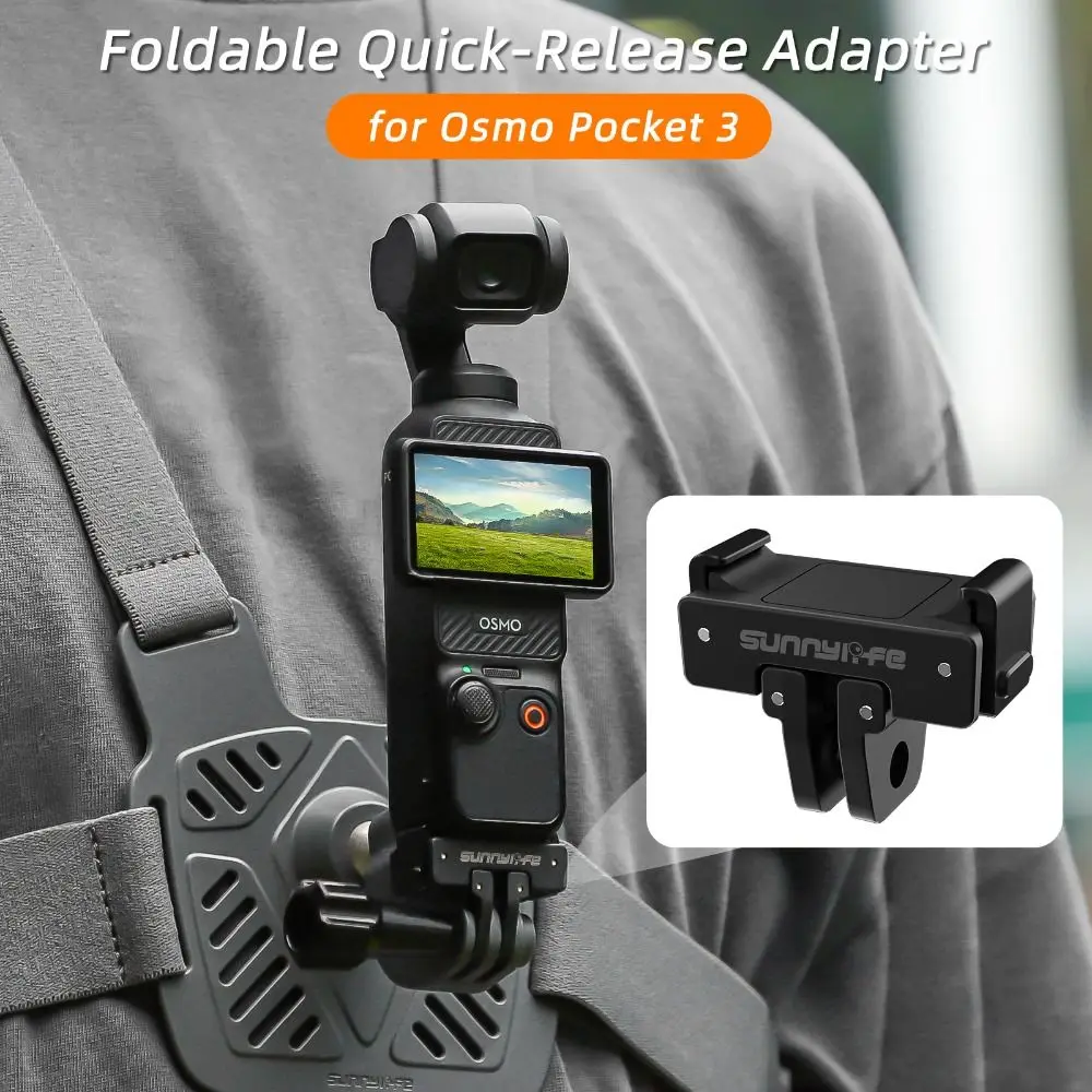 الإفراج السريع المغناطيسي محول تركيب المغناطيسي ABS جبل تمديد قوس عمل كاميرا الملحقات ل DJI Osmo Pocket 3