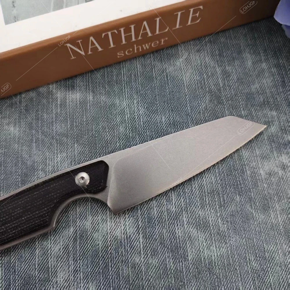 Cuchillo Recto de Acero Inoxid - Camping Cooking Knife With Sheath reseña y precio