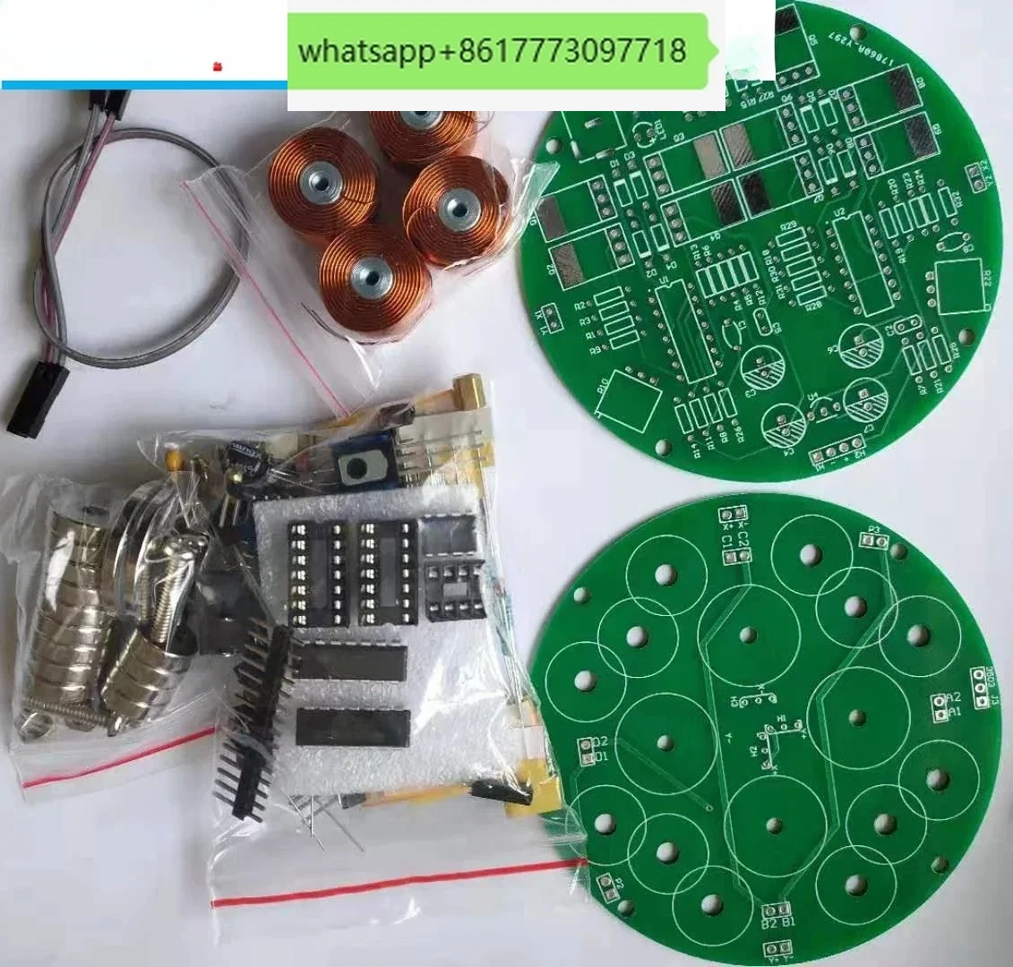 

Набор для нажатия магнитной левитации DIY Левитация Производство электроники Обучающие детали Готовые продукты Развлечения