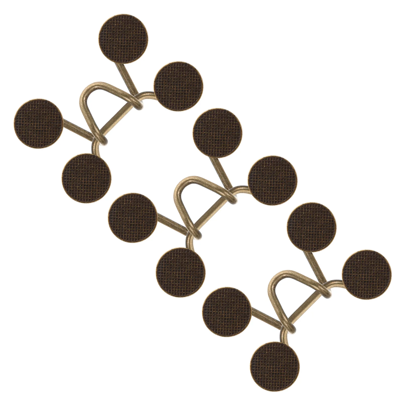 مجموعة موسع بإبزيم الخصر قابل للتعديل للجينز باللون الأسود والفضي والنحاس بدون خياطة سراويل معدنية مشبك تشديد الملابس السحابة