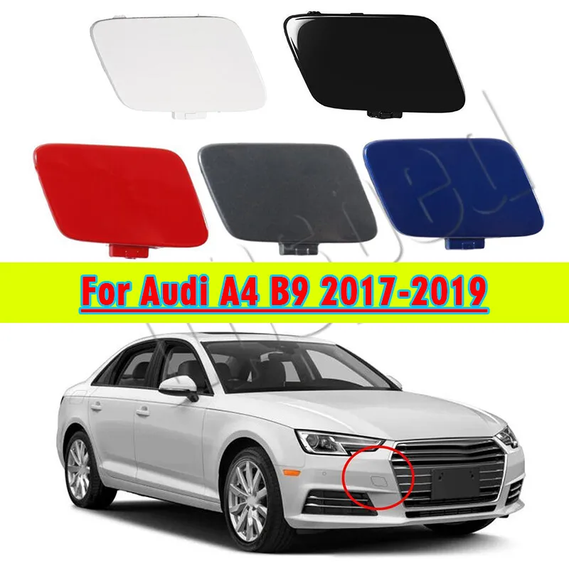 

Крышка с отверстием для фаркопа переднего бампера для Audi A4 B9 2017-2019 8W0807241, новая