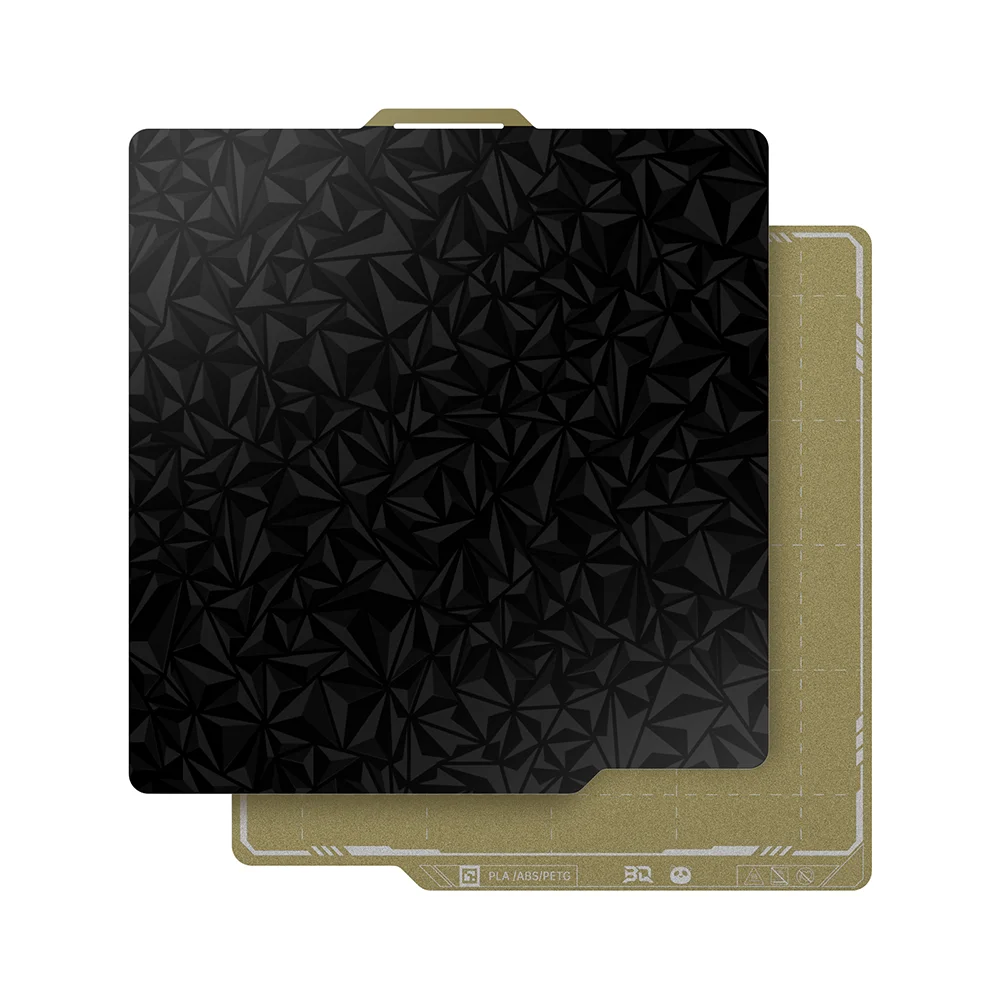 

BIQU Panda Build Plate 256x256MM Double Side Textured&SMooth PEI PET PEO for Bambu Lab P1P P1S X1C A1 3D Printer HeatBed