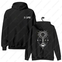 Series The Eclipse Akk Ayan Printed Sweatshirt Woman Man Adult Unisex Black Hoodie Top Coat Jacket Pullover Sweatshirt Casual