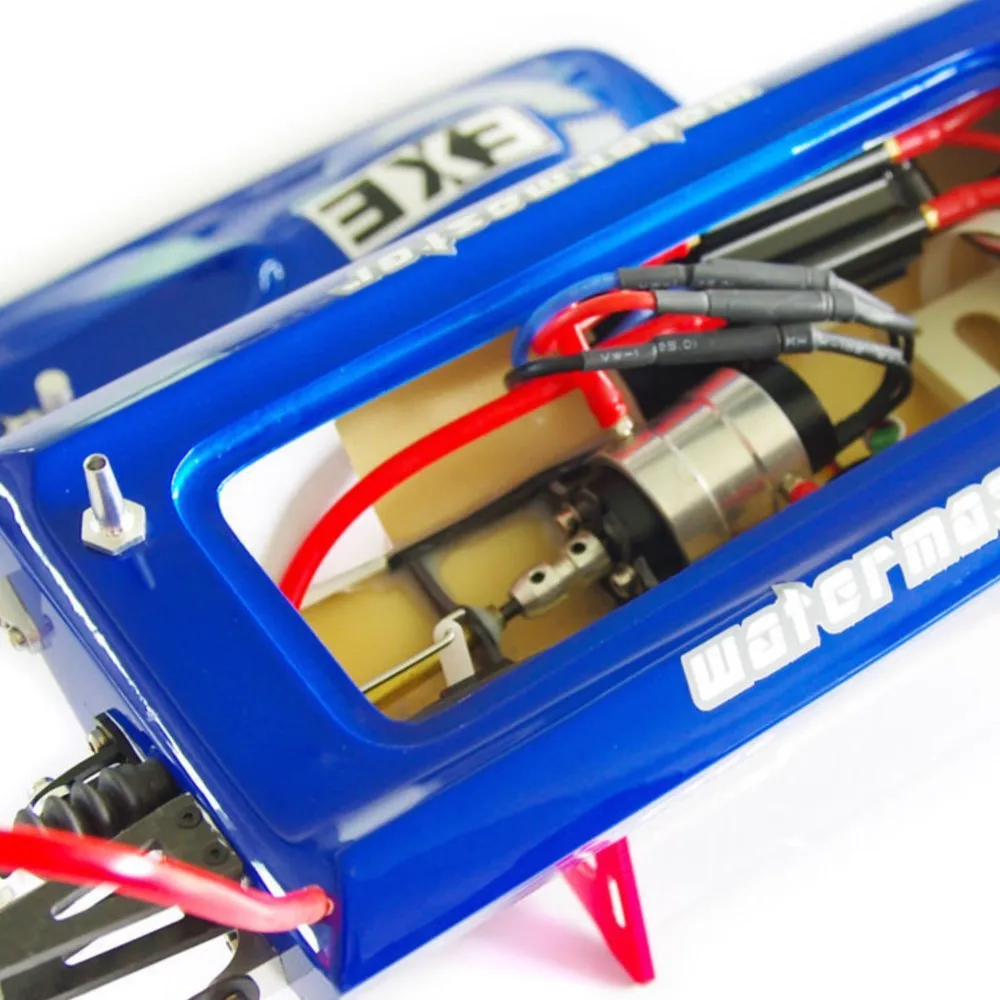 C390 DTRC RC High Speed Boat Racing Boat Remote Control Waterproof Mini Blue Ship Toys Model for Gifts TH22974