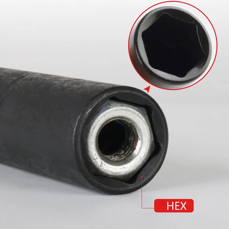 Imagem -04 - Profunda Hex Soquete Brocas Hex Shank 110 mm Comprimento Deep Power Nut Driver Tratamento Térmico Durável 1pc