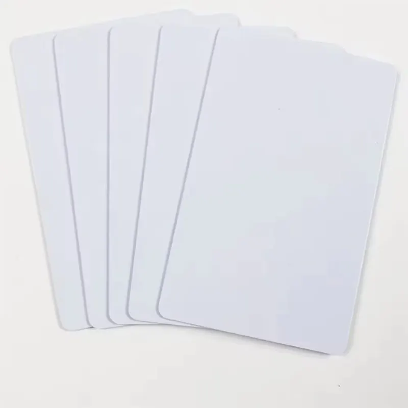 50pcs NFC215 Chip Card White Card with 144bytes Memory 13.56M  Frequency