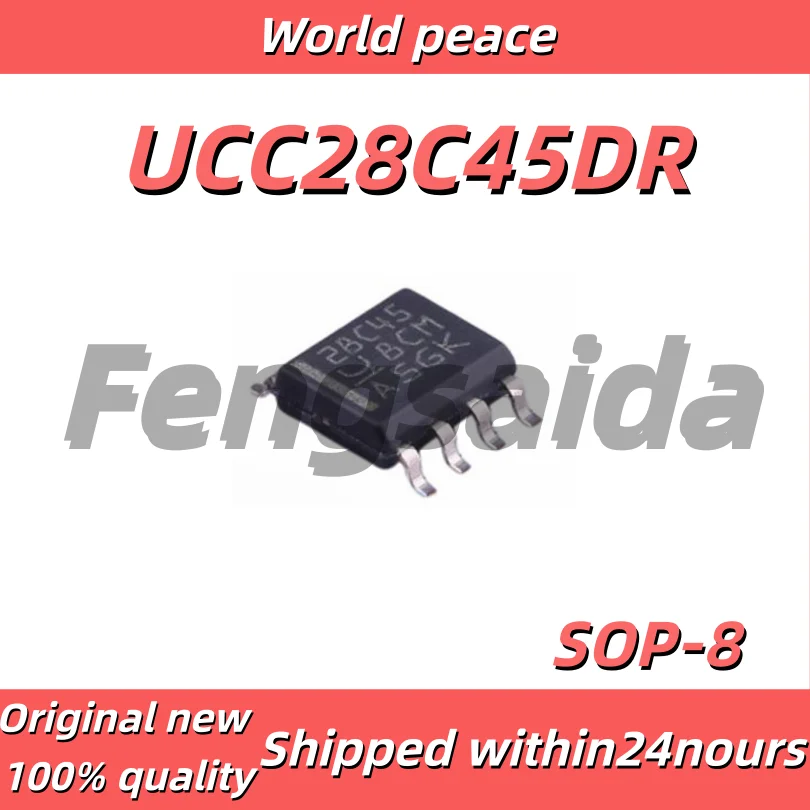 (1-10pcs)100% Brand new original UCC28C45DR 28C45 SOP-8 SMD Low-Power PWM Controller