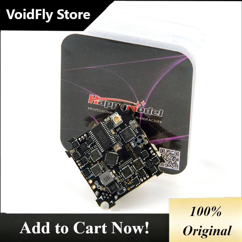 VoidFly HappyModel ELRS F4 2G4 5 In 1 Flight Controller With Built 2 4GHz Receiver For RC Drones And FPV Quadcopters