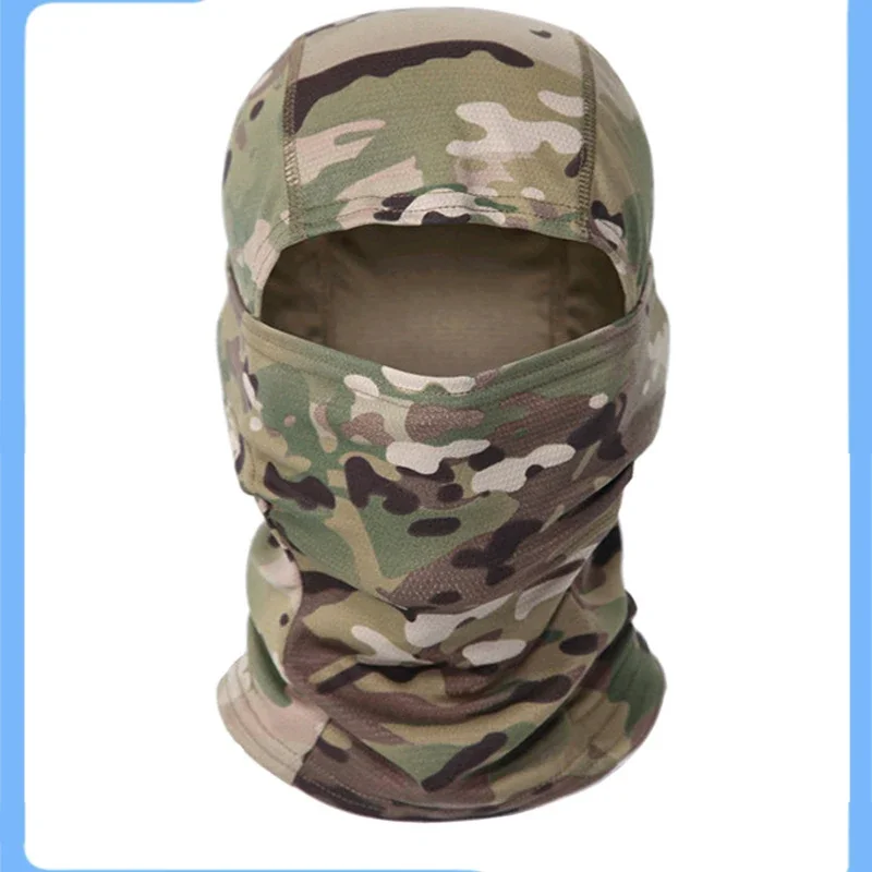 

Sports Head Cover Outdoor Dust and Sun Protection Cycling Mask Balacrafa Cap Summer Tactical Camouflage Mask