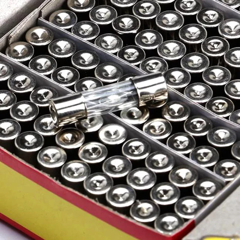 10 قطعة 6x30 مللي متر الزجاج فيوز أنبوب فيوز 6*30 مللي متر 250V 0.5A 1A 2A 3A 4A 5A 6A 8A 10A 12A 15A 20A 25A 30A سريع الصمامات عالية الجودة