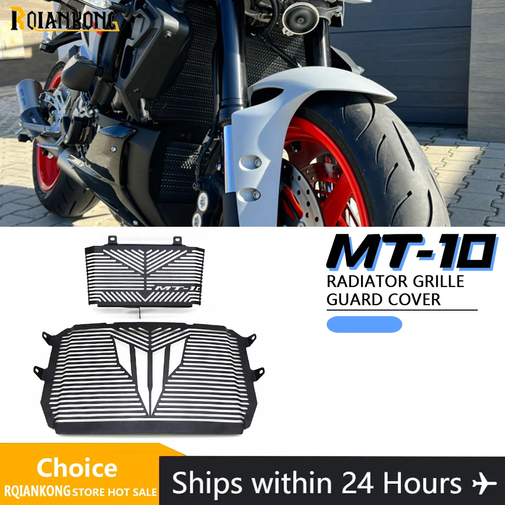 

For YAMAHA MT10 MT-10 MT 10 SP 2016-2019 2020 2021 2022 2023 Motorcycle Accessories Radiator Guard Protector Grille Grill Cover