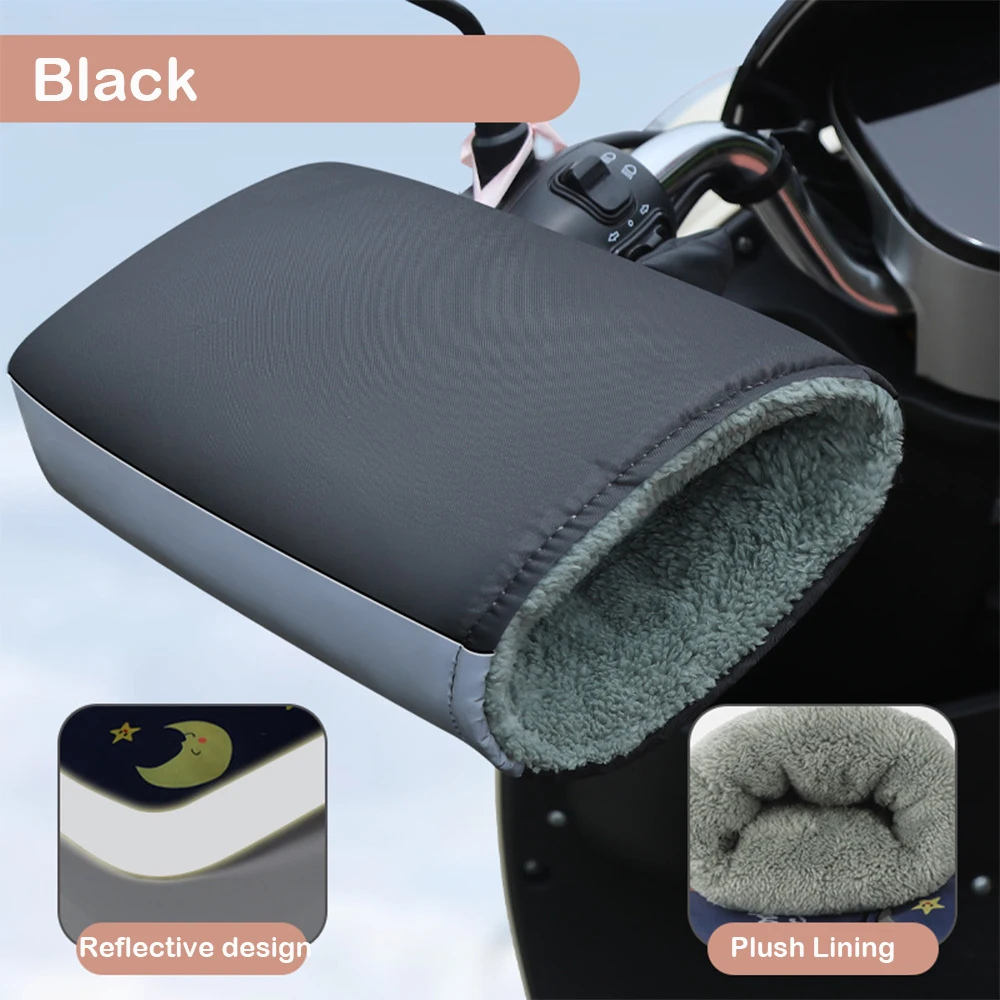 Motorcycle Handlebar Muffs Winter Equipment Mitts Warmer Gloves Waterproof Handmuffs Bicycle Handle Cover Hand Covers Warmers
