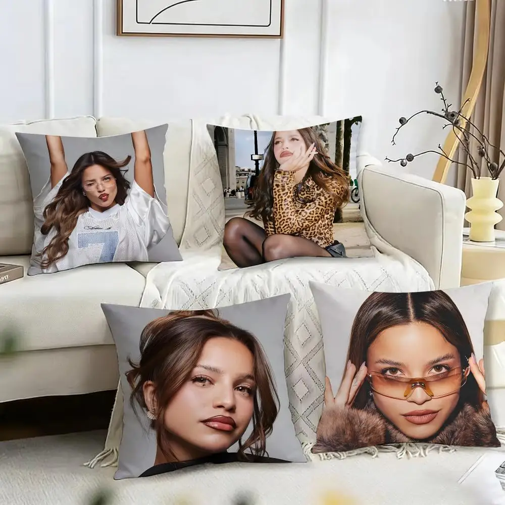 Singer e-Emilia Mernes Cushion Cover Pillow Case Short Plush Square Throw Pillow Covers Pillowcase Sofa Home Decor Gift