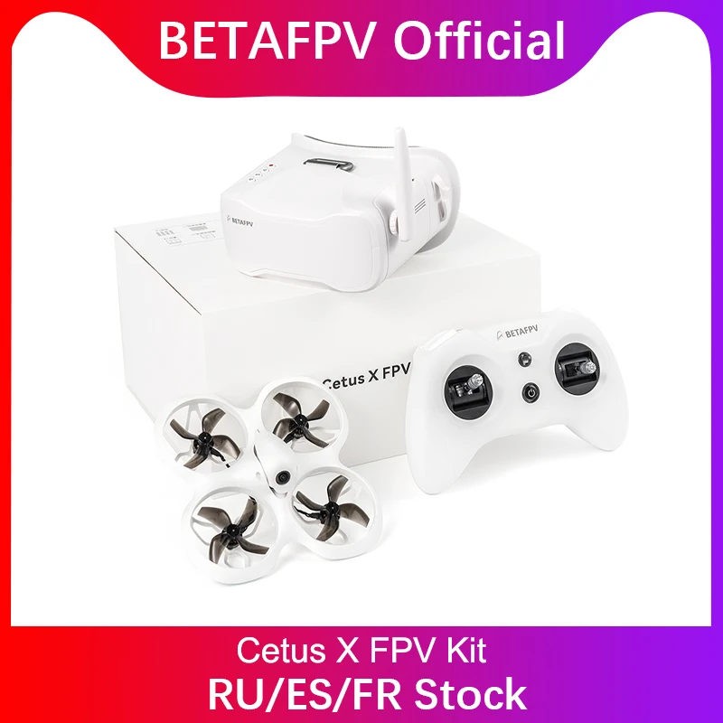 

Квадрокоптер BETAFPV Cetus X FPV Kit бесщеточный ELRS FPV 2024