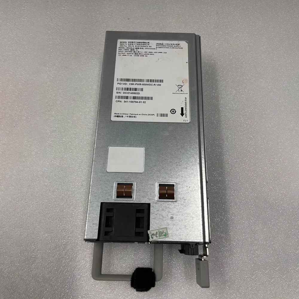 Power Supply 341-100794-01 930W C9K-PWR-930WDC-R