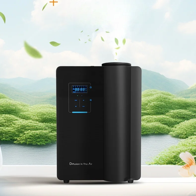

Commercial Hvac Waterless Scent Diffuser 1000Ml Smart App Aromatherapy Diffuser Machine for Home Hotel