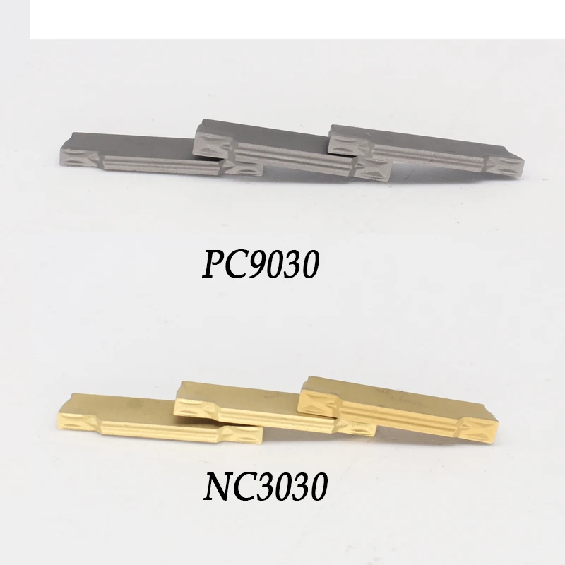 MGMN150 / MGMN200 G NC3030 / PC9030 inserti in metallo duro inserti per scanalatura lama per taglio e scanalatura tornio CNC utensile per tornitura di metalli
