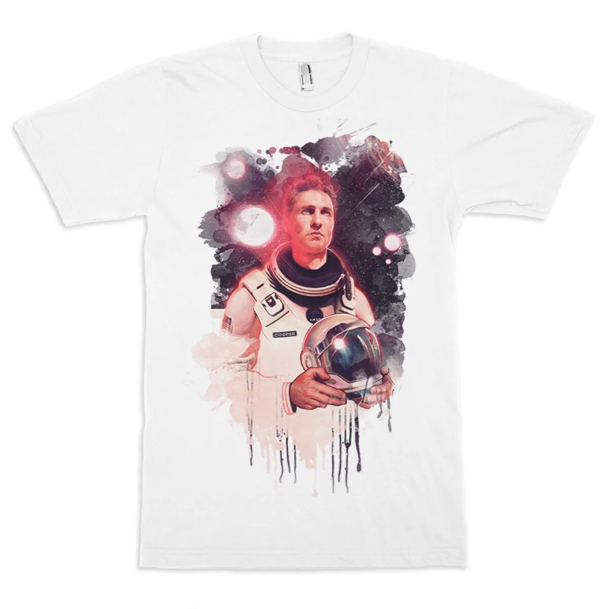 Interstellar Christopher Nolan Art T Shirt  Sizes wtb 045