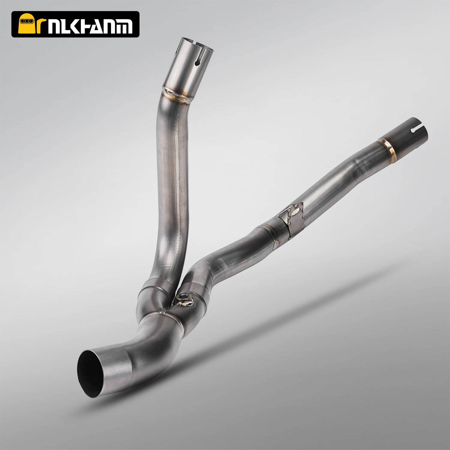 Slip on For V-STROM 650/650 XT DL650 DL 650 XT 2017-2022 Motorcycle Exhaust Middle Link Pipe Ti.alloy original caliber