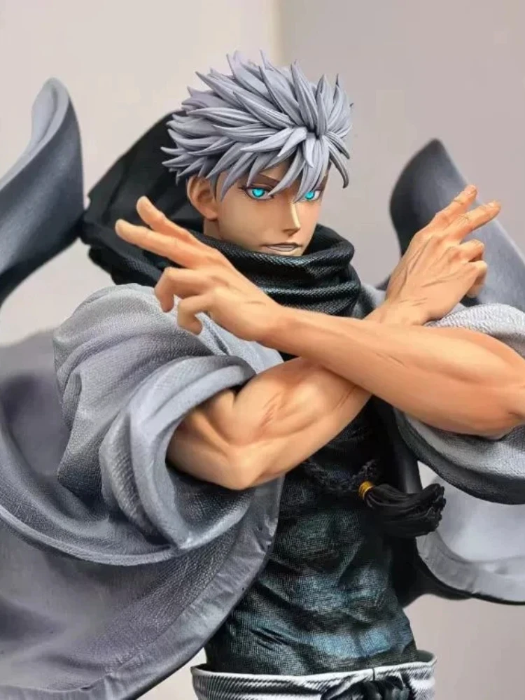 Jujutsu Kaisen Gojo Satoru 1/6 Maßstab Hochwertige PVC-Actionfigur Sammlerstück Anime-Modell Statue Schreibtischdekoration Geschenk für Fans