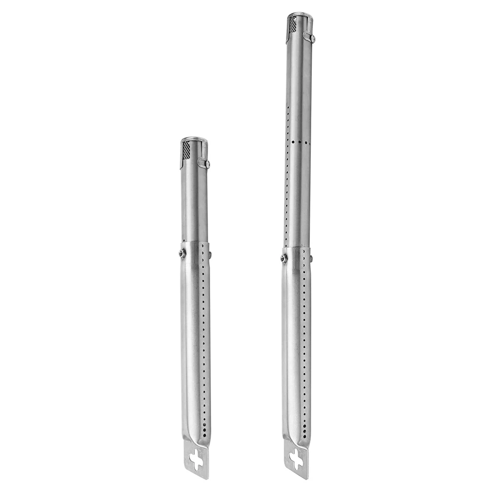 Useful Grill Burner Tube 4pcs BBQ Replacement Pipe Camping Tool Grill Tube Spare for Household Kitchen BBQ Supplies