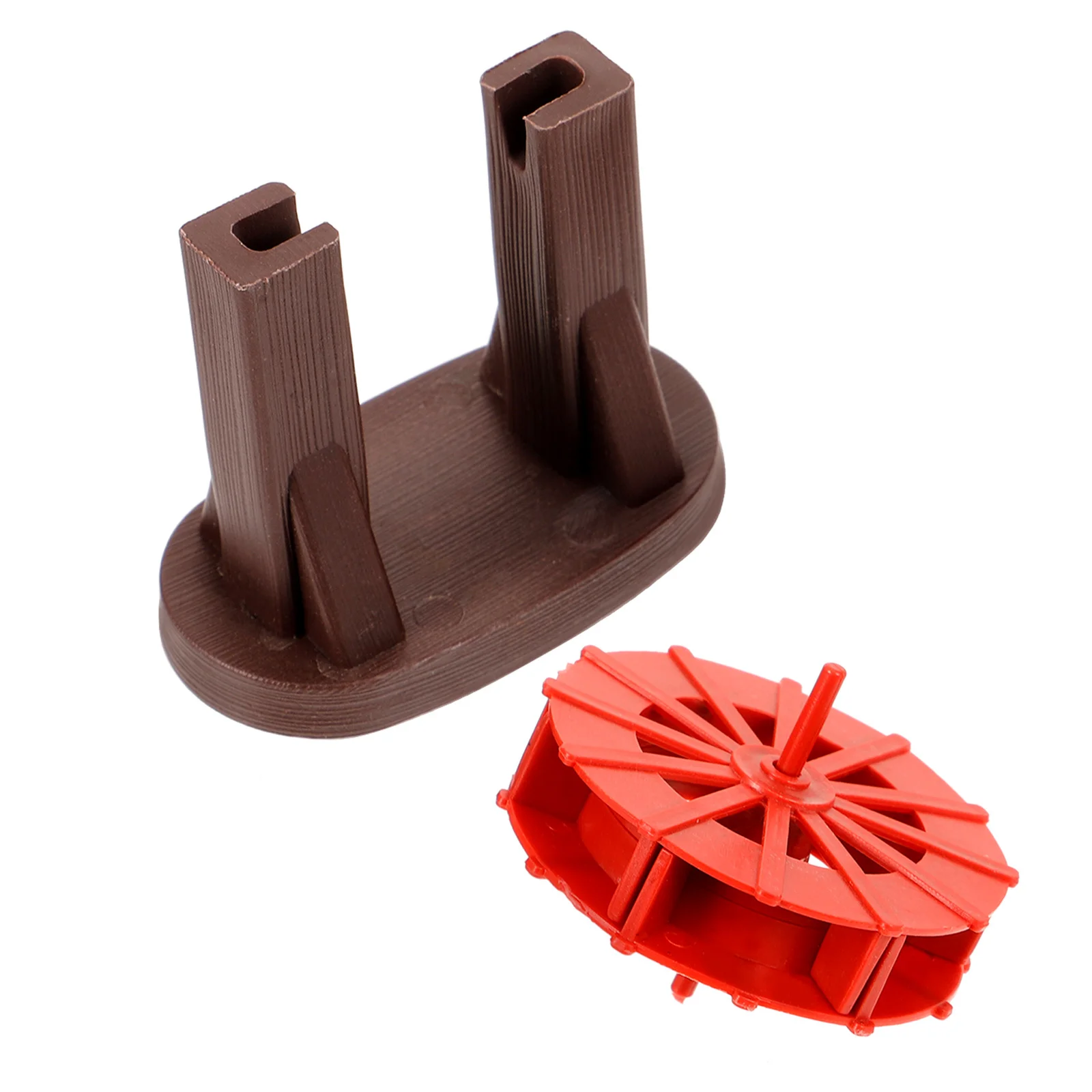 

Plastic Simulated Water Wheel Replacement Vintage Fountain Wheel for Indoor Outdoor DIY Water Circulation Decor and Fountain