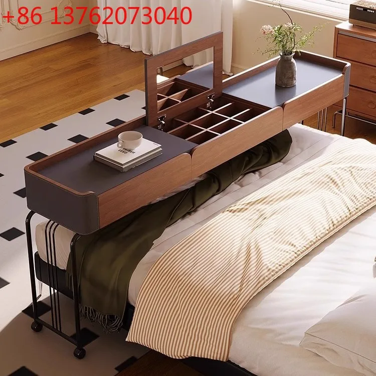 

Съемный ленивый столик в стиле ретро, длинный прикроватный комод, прикроватная тумбочка