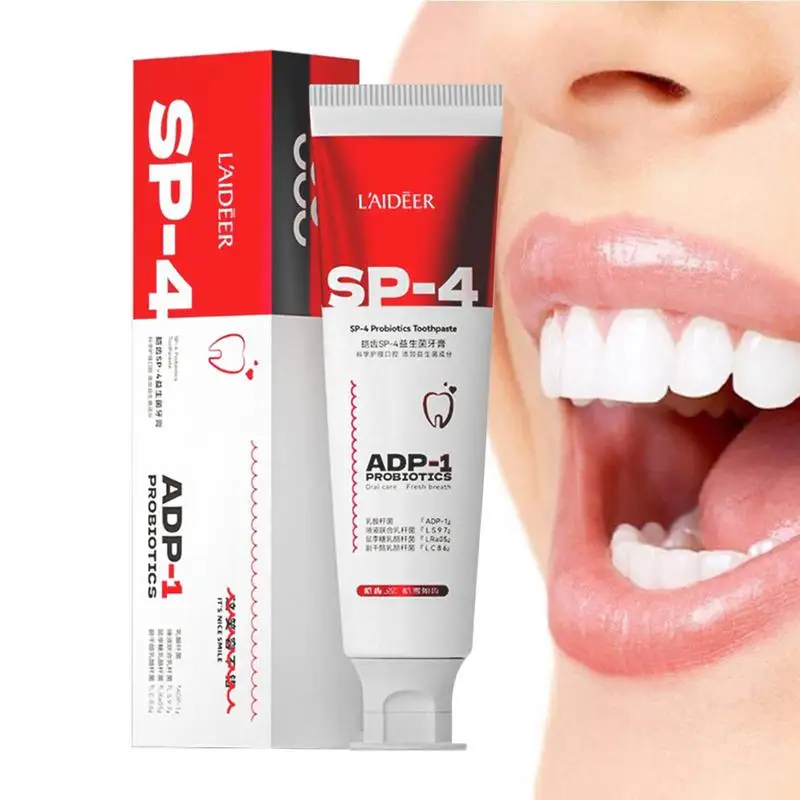 120g Probiotic Toothpaste Sp-4 Brightening Whitening Toothpaste Protect Gums Fresh Breath Mouth Teeth Cleaning Health Tooth Care