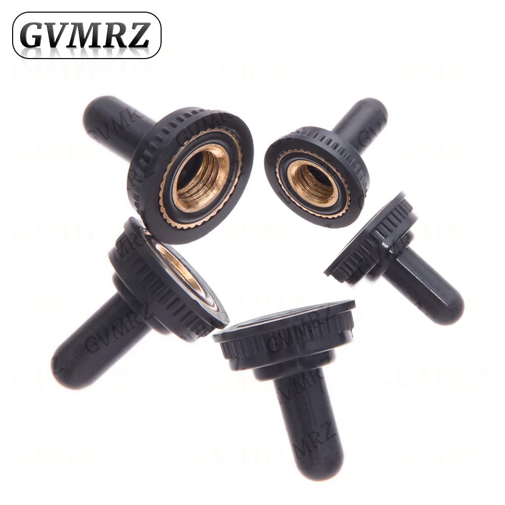 1/2/5/10PCS 12MM 6MM Toggle Switch Waterproof Rubber Resistance Cover Dust Cap Boot Black Tarpaulin