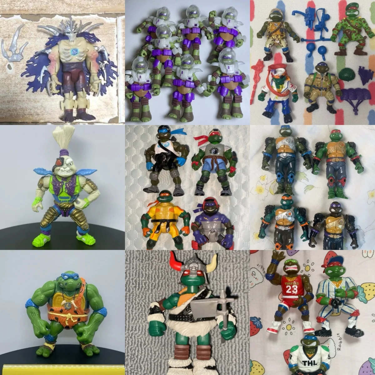 

Подлинная объемная грузовая красочная звезда ниндзя черепашки Piaymates Миямото кролик-воин черепашки мобильная кукла на складе