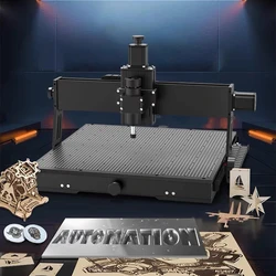 New Upgrade 4540 Plus 500W Spindle CNC Router Milling Cutting Machine GRBLLaser Engraver for Acrylic PCB PVC Metal Aluminum