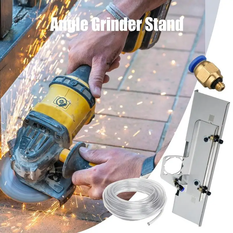 

Angle Grinder Holder Bracket Holder Angle Grinding Tile Cutting Tools Bracket Holder Versatile Angle Grinder Tile Chamfering