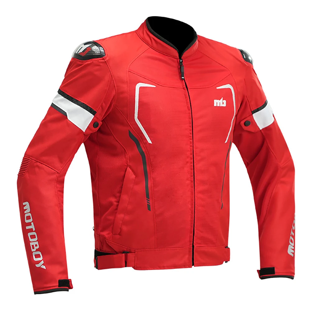 

Summer Style Motorcycle Jacket Motorbike Riding Reflective Coat With 5pcs Protective Pads and Waterproof Liner Men Woman
