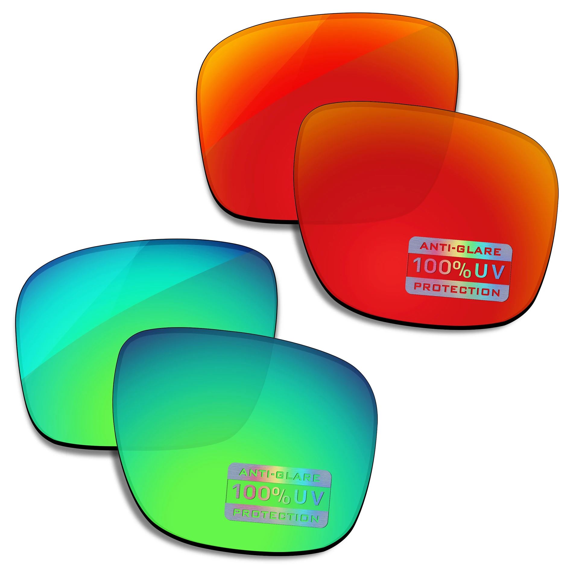 

MYCOURAG Replacement Lenses for OAKLEY Latch SQ Asian Fit OO9358 - 55mm Sunglasses UV400 Protection Multi-Color Options