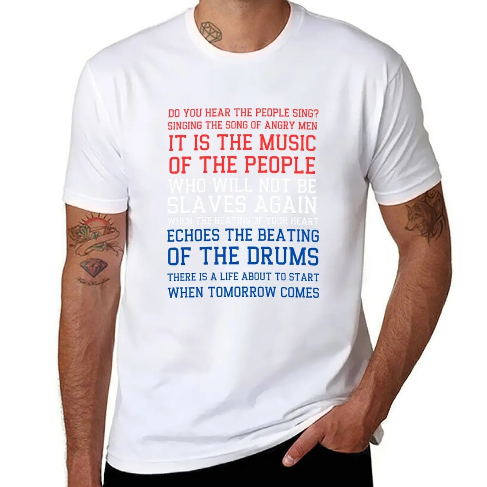 DO YOU HEAR THE PEOPLE SING T-Shirt funny t shirts cotton t shirt man luxury T-Shirt