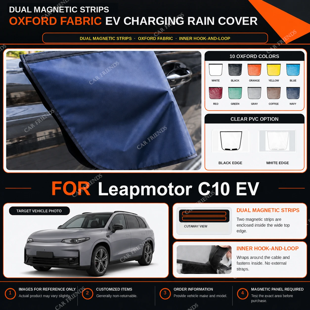 capa-de-chuva-para-porta-de-carregamento-de-veiculos-eletricos-leapmotor-c10-em-tecido-oxford-com-tiras-magneticas-duplas-repelente-a-Agua-para-carregamento-externo