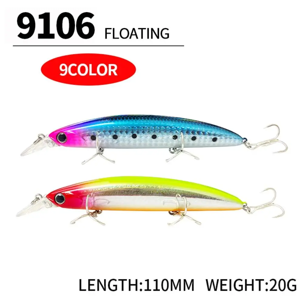 

2024 Hardbait Fishing Lure Floating Bass Fake Bass Fake Bait Bass 110MM/20G Hart Fishing Bait Fishing