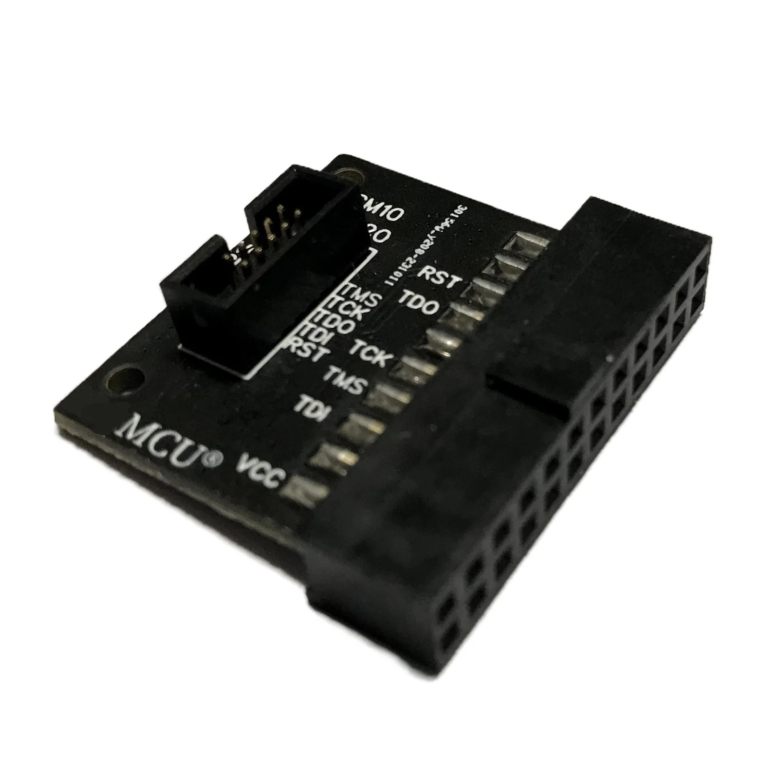 For J-Link Jlink v12 Emulator STM32 Debugger JTAG Adapter 20P 2.54mm to SWD 10P 1.27mm TI CM10 CM20