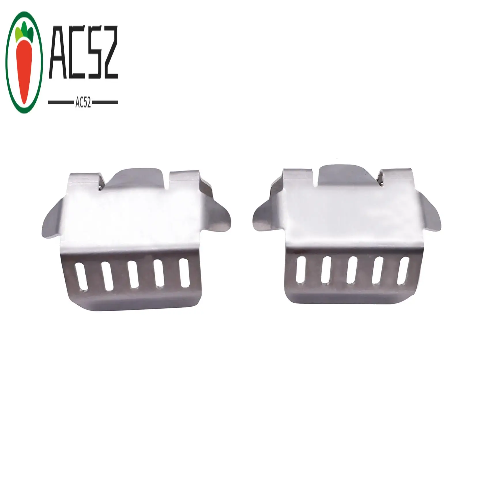 

AC52-2X передний бампер из нержавеющей стали, нижний + ось + комплект защитных пластин для крепления коробки передач для AXIAL SCX10 II 90046 90047