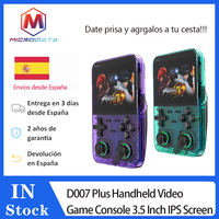 Handheld Video Game Console D007 plus 3.5 Inch IPS Screen Open Source System Retro Games Player