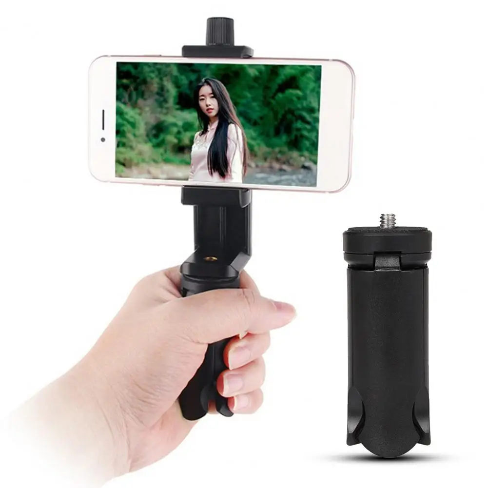 Phone Tripod Universal Selfie Tripod Stable Foldable Phone Holder Handheld Gimbal Phone Stabilizer Travel Phone Stand