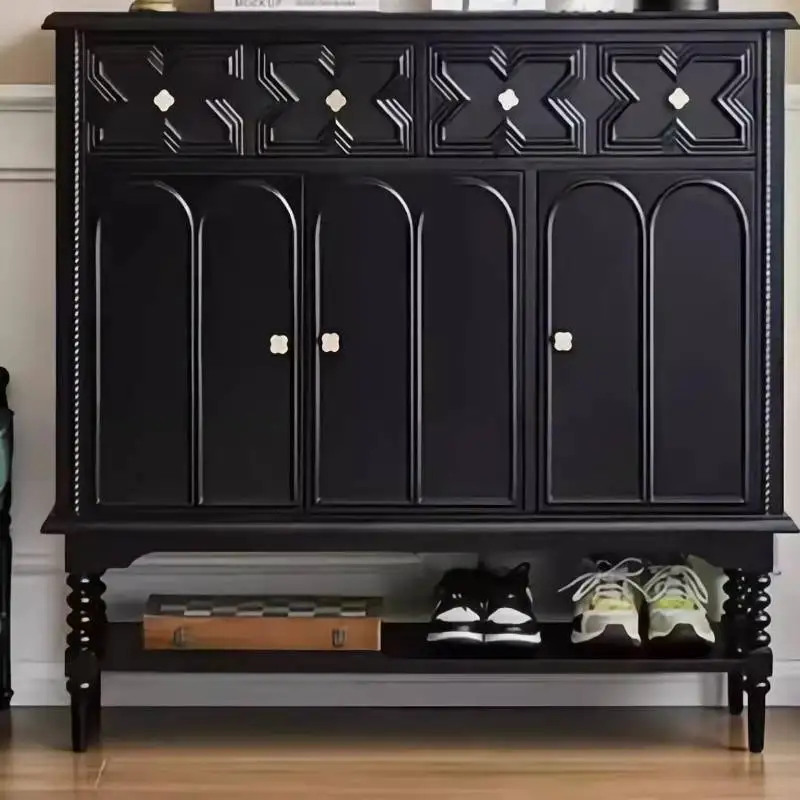 Rustic Small Living Room Cabinets Classic Display Nordic Arched Living Room Cabinets Saving Wooden Mueble Salon Furniture Home