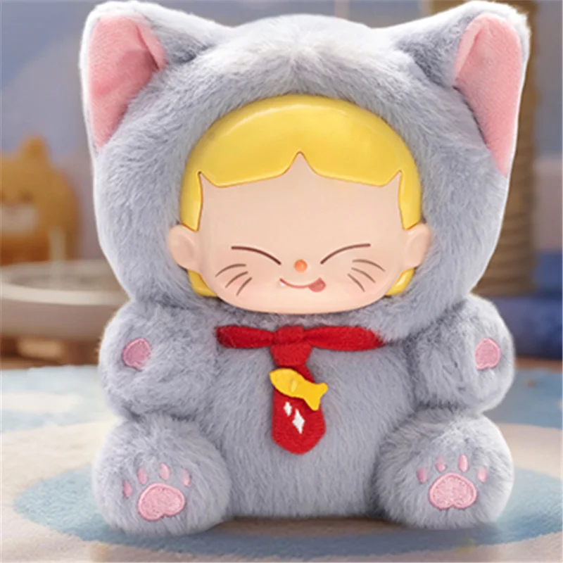 本物のミカビジネスシリーズ ブラインドボックス かわいい手作りビニールぬいぐるみバッグペンダント人形 誕生日プレゼント ミステリーボックス