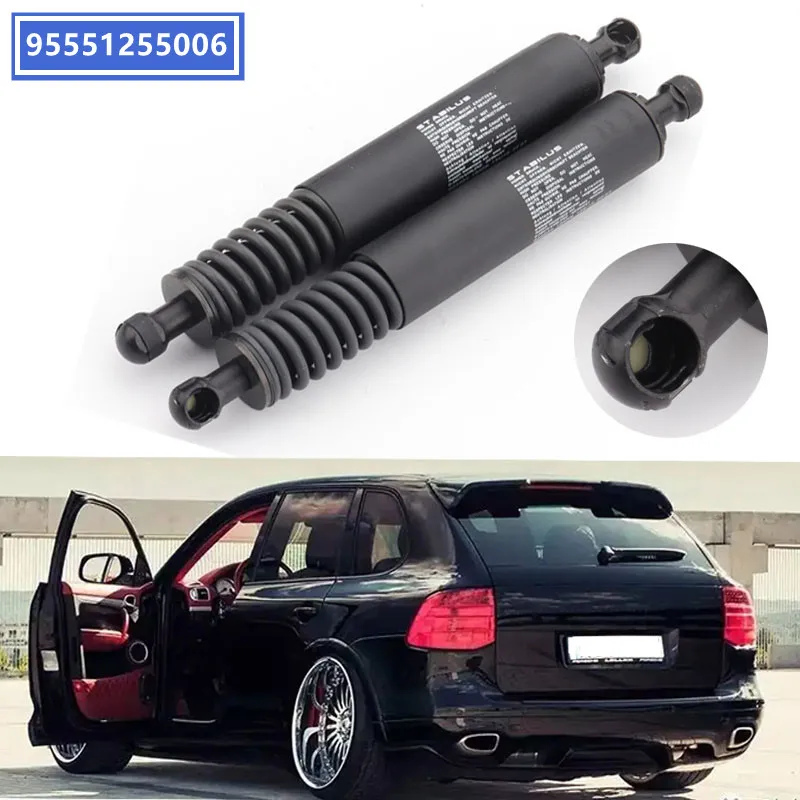 1/2pcs Rear Trunk Hatch Strut Shock Lift Return Spring 95551255006 95551255007 for 2003-2010 Porsche Cayenne