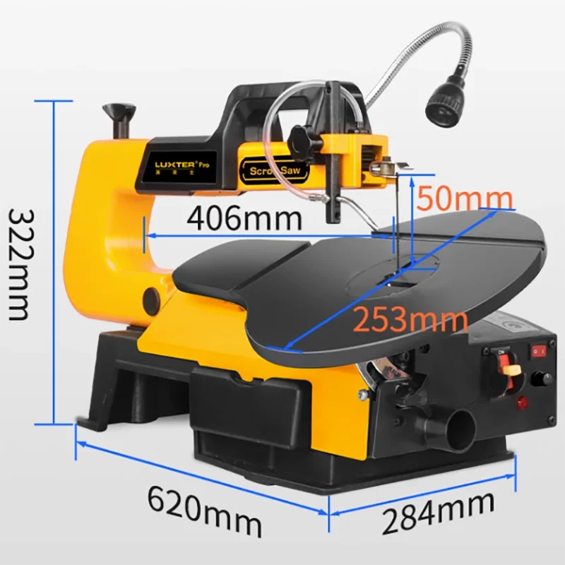 16 Inch Electric Jig Saw Bench Saw Woodworking Wire Saw Wire Saw Engraving Machine Speed Adjustable Cutting Machine Table Saw