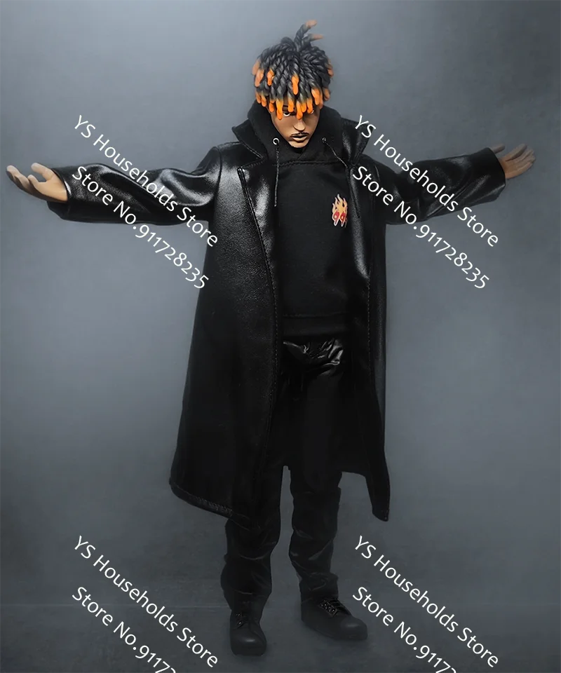 GOON Original 1/6 Trendy Anime Male Head Hip Hop Singer Action Figure Collection Street Rappers Simulation 12inch Soldier Doll