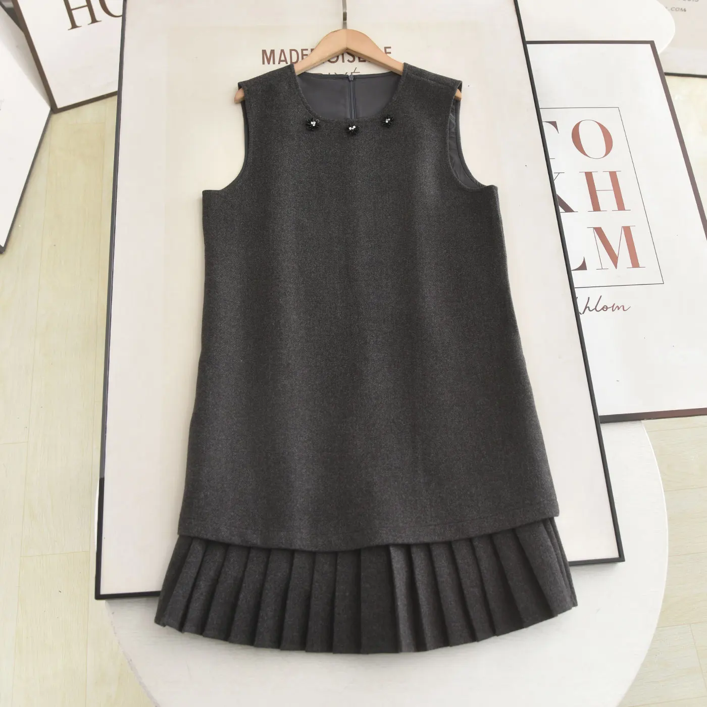 

Круглый жилет с блестками и бриллиантами в стиле Ne, весна 2026, женский повседневный свободный крой на молнии