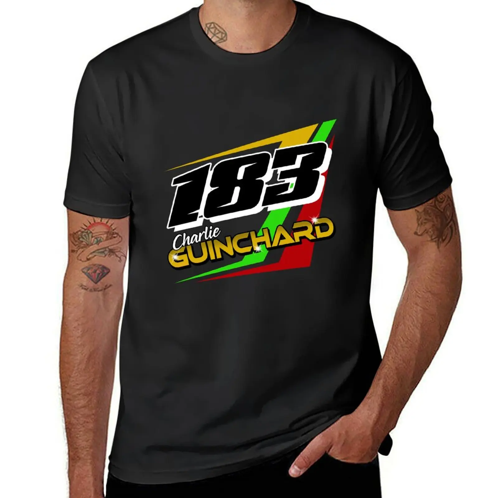 183 Charlie Guinchard Brisca F2 2022 T-Shirt graphics anime cute tops black t-shirts for men