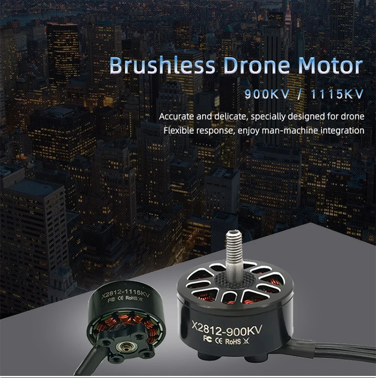 محرك بدون فرشاة لـ 12N14P 6-8S Lipo 5 مللي متر رمح لطائرة Manta 5 Pro Fpv بدون طيار 5 بوصة أجزاء سينمائية ذاتية الصنع